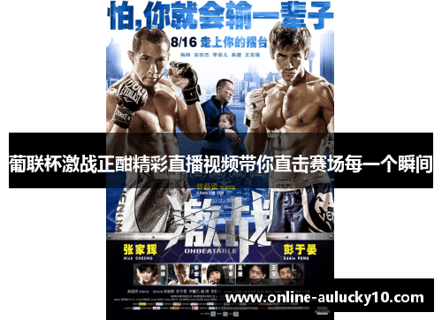 葡联杯激战正酣精彩直播视频带你直击赛场每一个瞬间